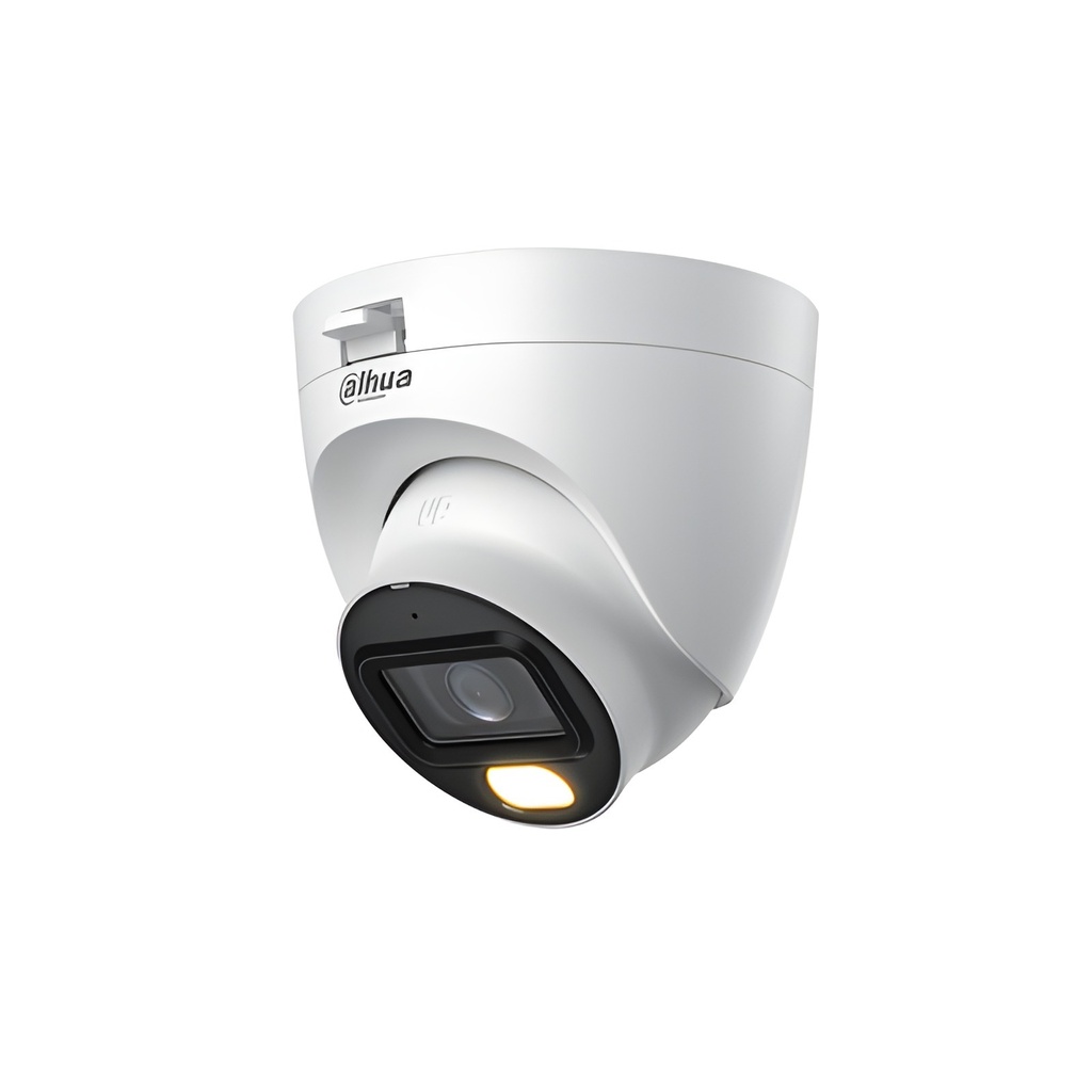 Cámara HD Analógica Torreta 2MP Exterior 2MP 2.8mm Dual 30m Con Audio Smart Luz Dual