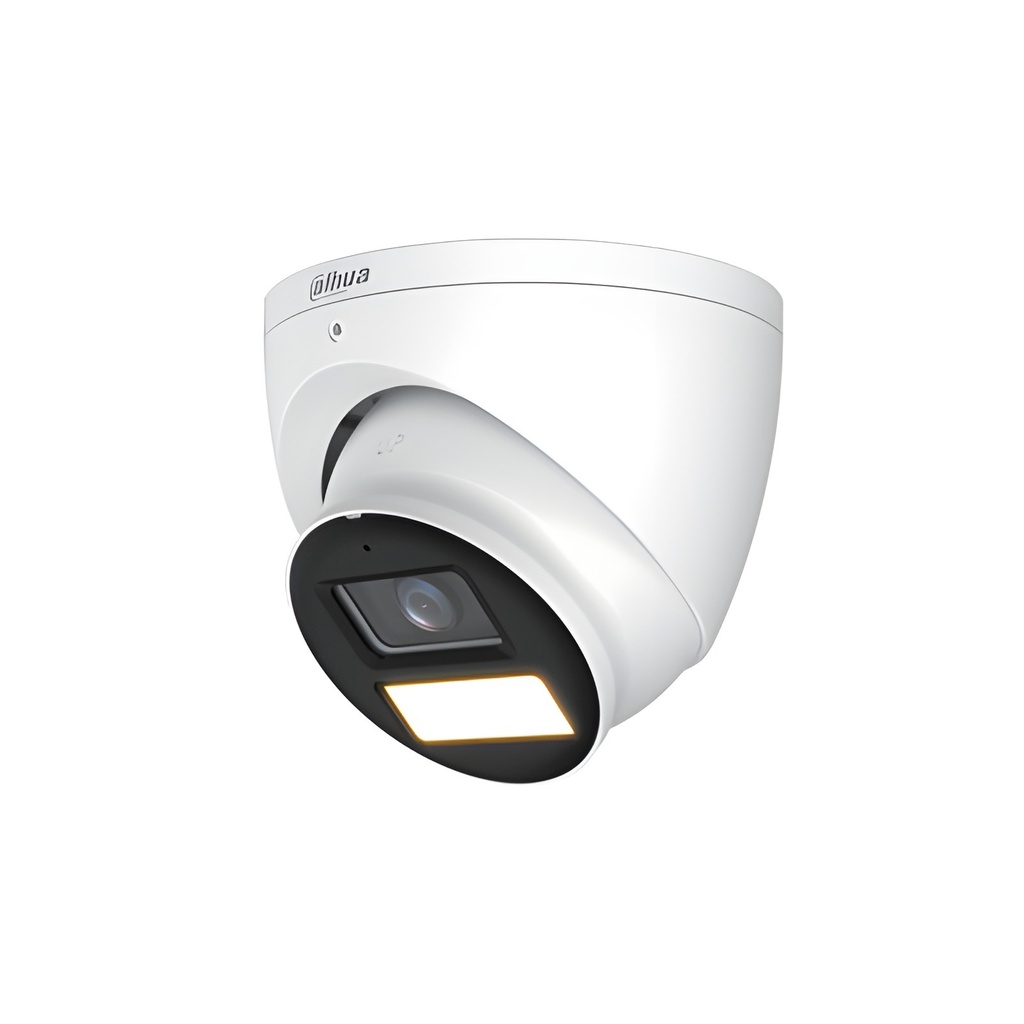 Cámara HD Analógica Torreta 2MP Exterior 2MP 2.8mm Smart Luz Dual 40m 0.0005lux Audio