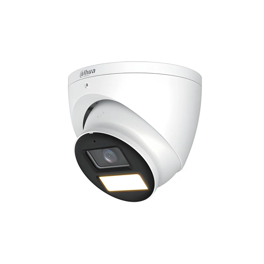 Cámara HD Analógica Torreta 2MP Exterior 2MP 2.8mm Smart Luz Dual 40m 0.0005lux Audio