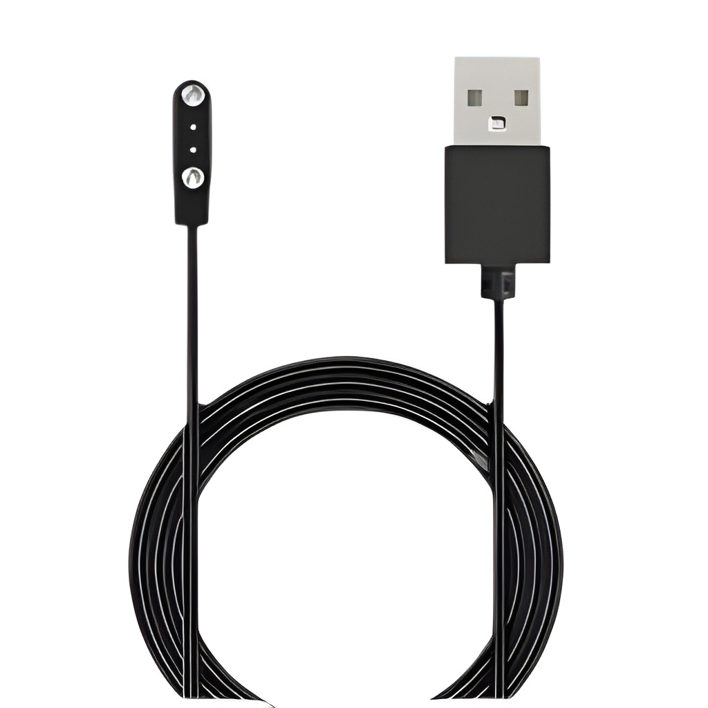 Cargador Para Smartwatch 2.54mm 4 Pin Negro