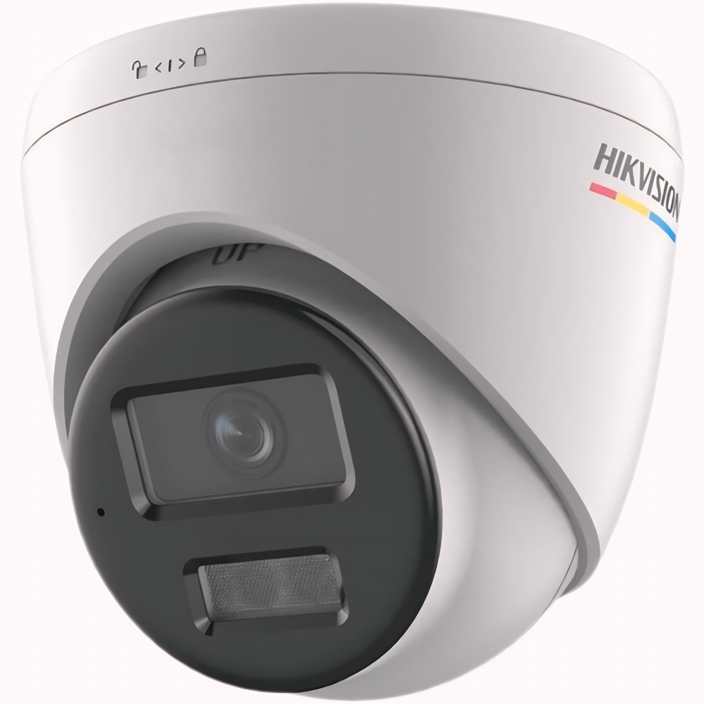Cámara Torreta IP 2MP Exterior 2.8mm Luz Dual 30m Con Audio ColorVu