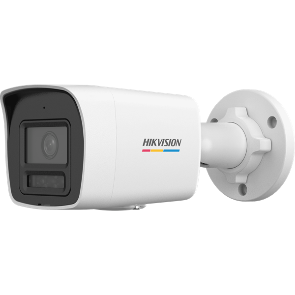 Cámara Bullet IP 2MP Exterior 2.8mm Luz Híbrida 30m Con Microfono ColorVu