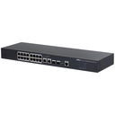 Switch No Administrable 18 Puertos Gigabit 2 Uplinks Sfp PoE