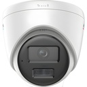 Cámara Torreta IP Mini Domo 4MP Exterior 2.8mm Híbrida 30m Audio Bidireccional AcuSense
