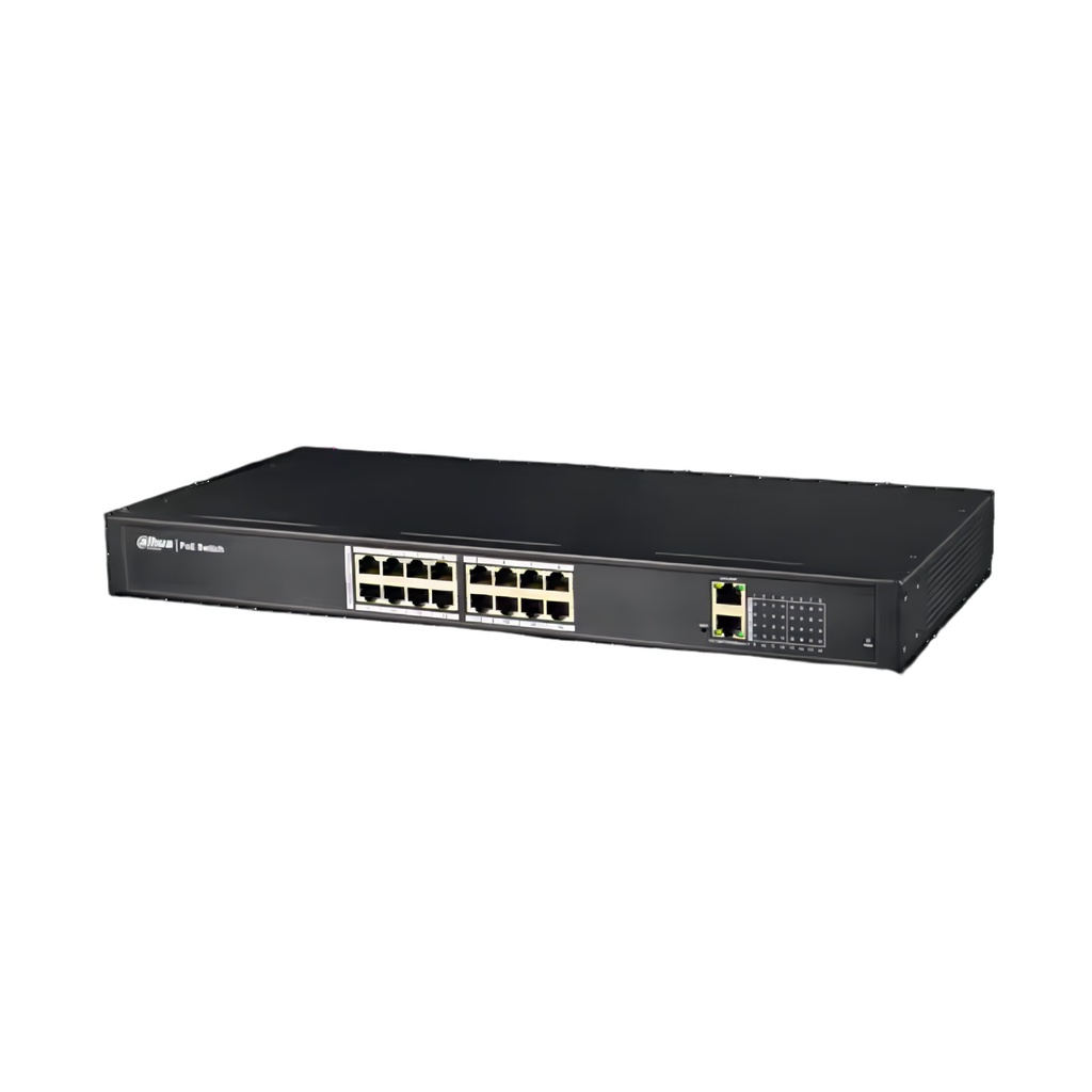 Switch No Administrable 16 Puertos Gigabit 0 PoE 0W
