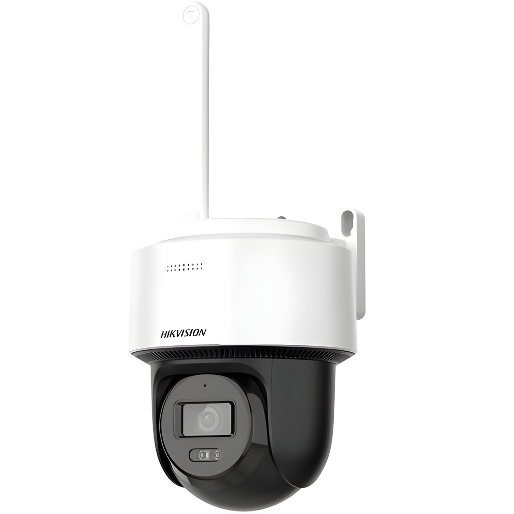 Cámara PTZ IP Domo 2MP Exterior 2.8mm Luz Híbrida 25m Audio Bidireccional