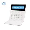 Teclado De Alarma LCD Inalámbrico Con Receptor RF