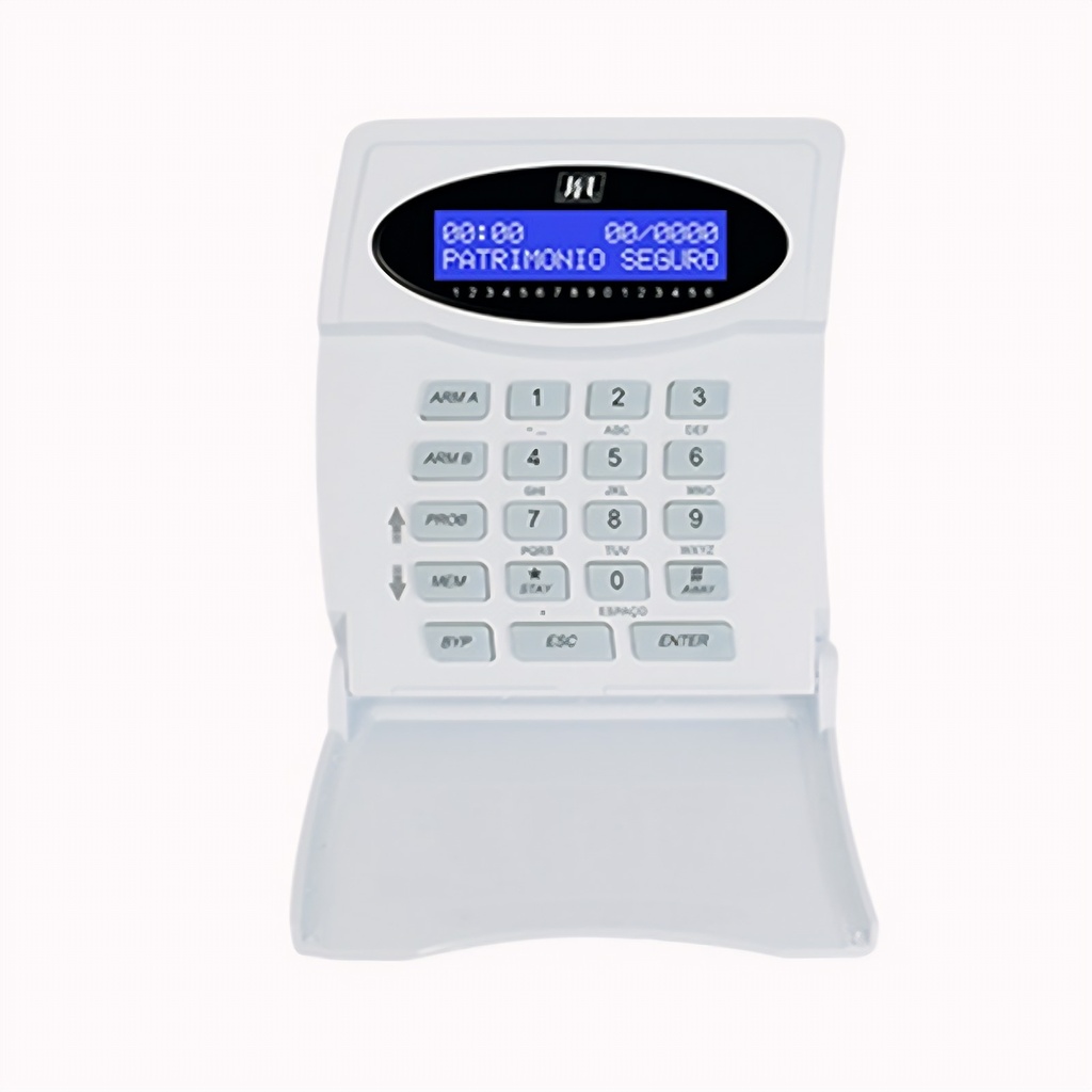 Teclado De Alarma Cableado LCD