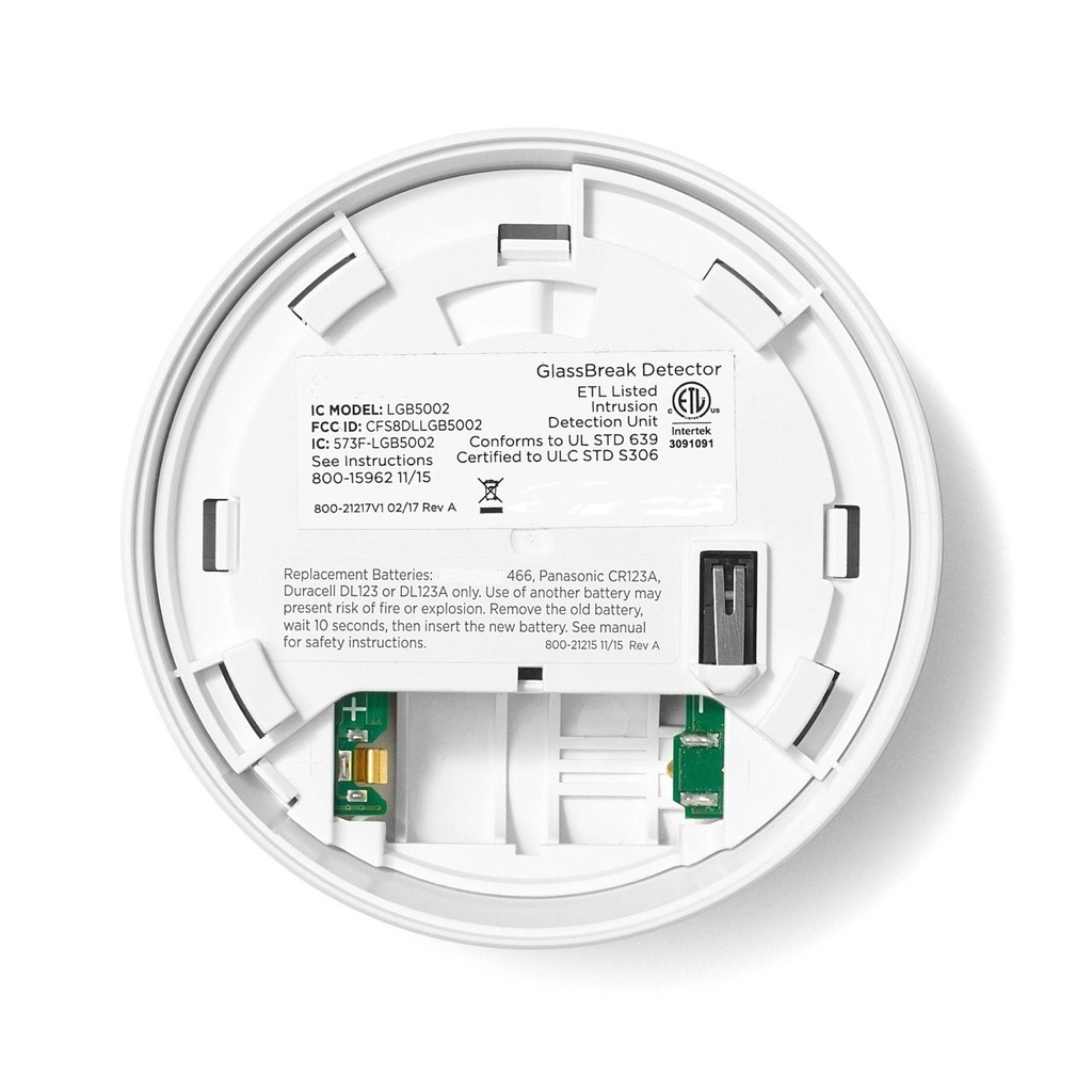 Detector De Rotura De Vidrio Inalámbrico Proseries