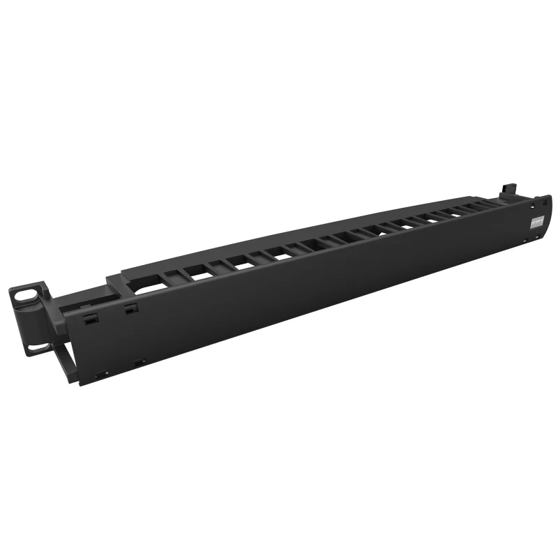Guía De Cables 19" 1U 24P Negro