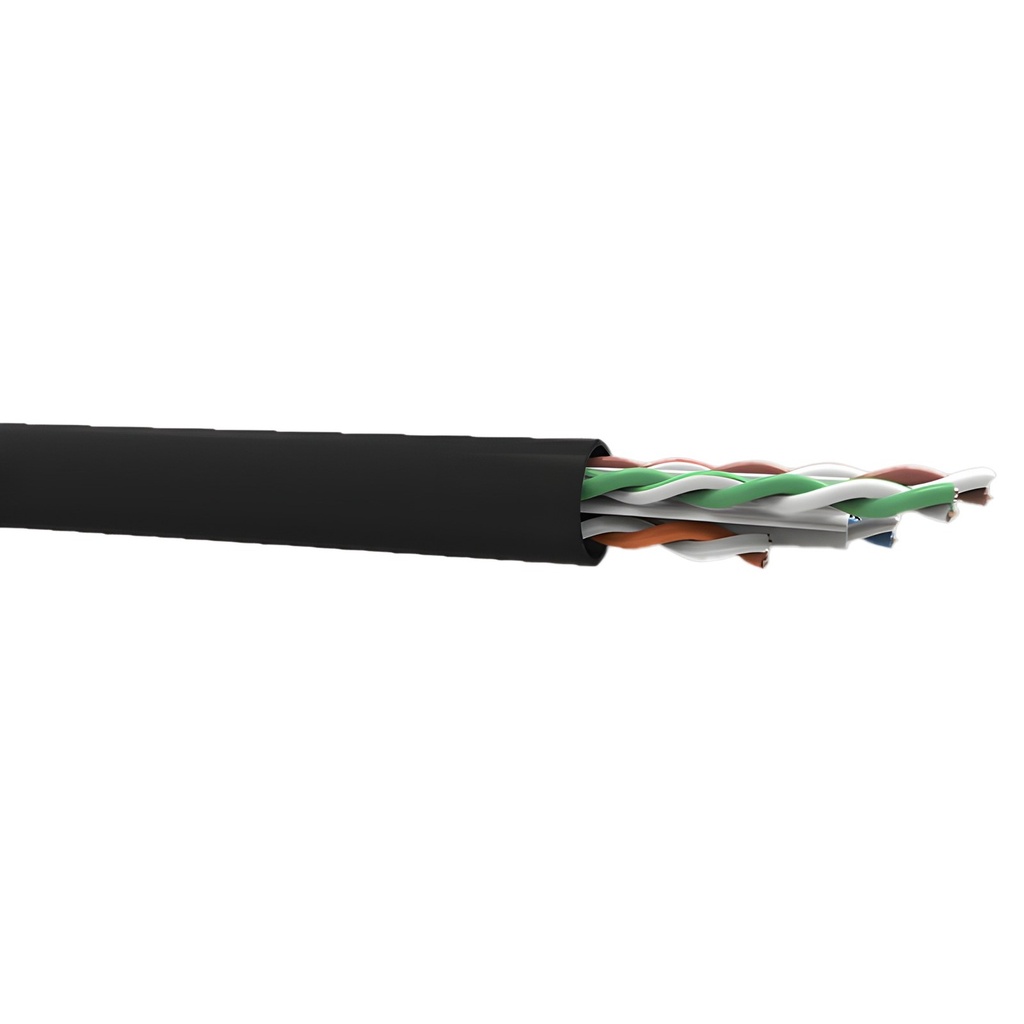 Furukawa Cable Ext F/UTP 23AWG X 4P Cat.6 Cmx 305MTS Negro