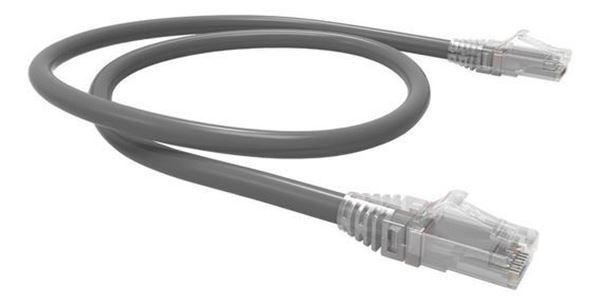 Patch Cord Interior Utp Cat.5e 2m Gris