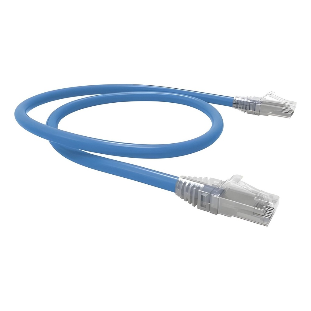 Patch Cord Interior 1m Utp Azul