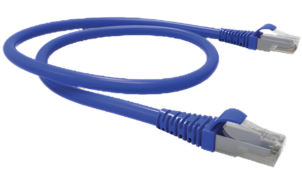 Patch Cord Interior Cable 3m Utp Azul