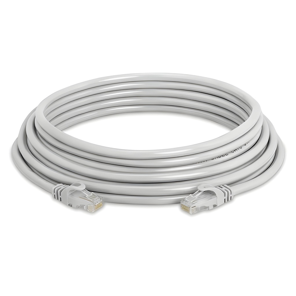 Patch Cord Interior Cable De Red 5m Utp Gris