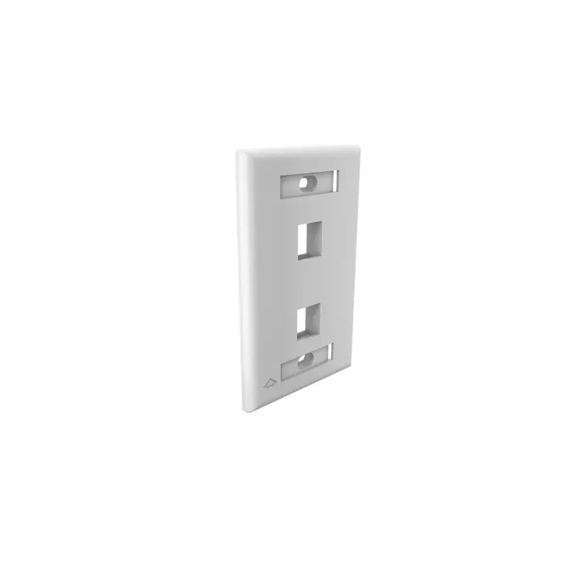 Furukawa Placa De Pared 2P 4"x2" Blanco
