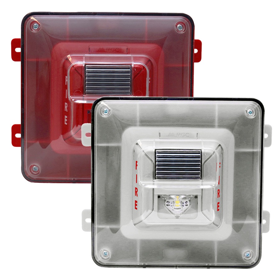 Estrobo Para Pared - Rojo