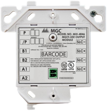 Módulo De Alarma Salida Supervisada Cableado