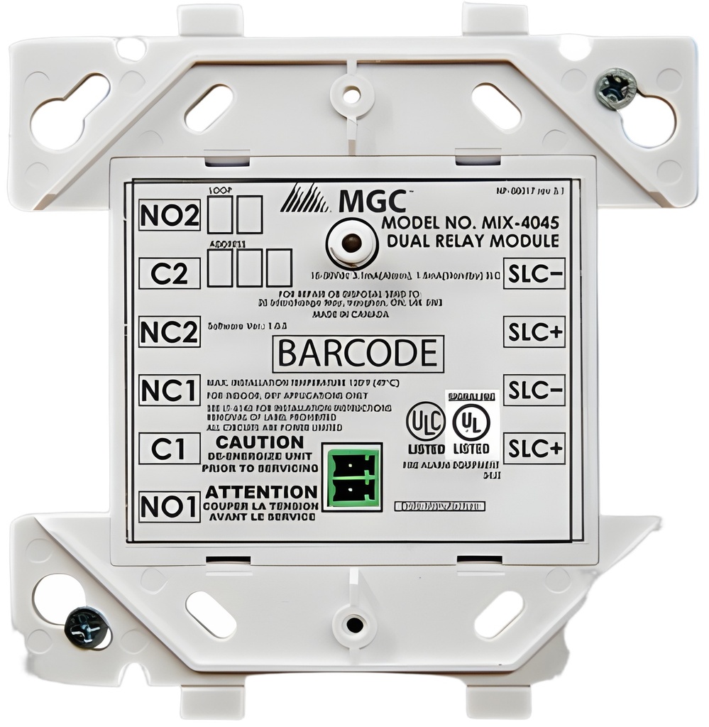 Módulo De Alarma Dual Relay Cableado