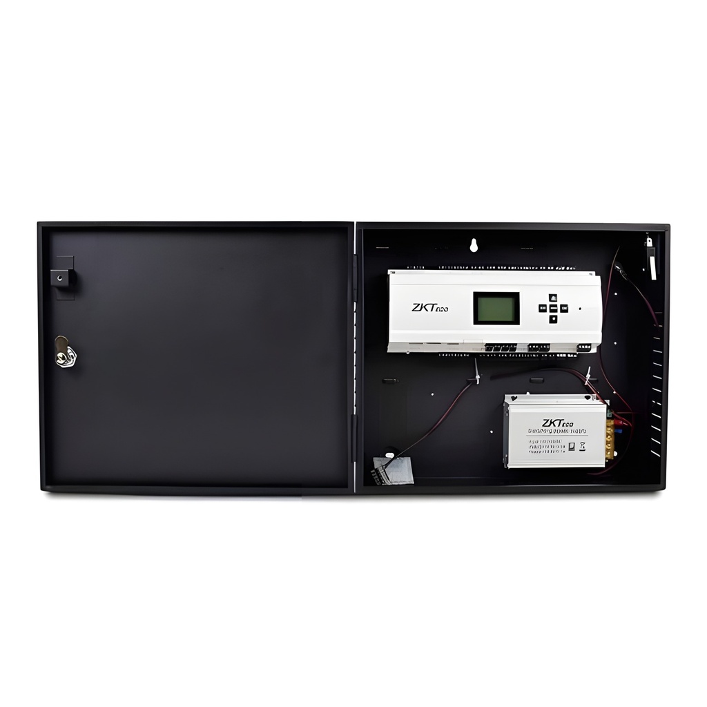Base Para Detector De Acceso Para 10 Pisos Con Gabinete Y Fuente