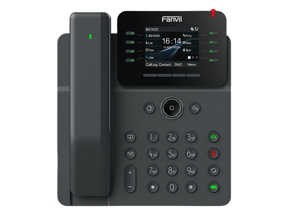 Teléfono IP 12 Líneas Sip Con Auricular Inalámbrico