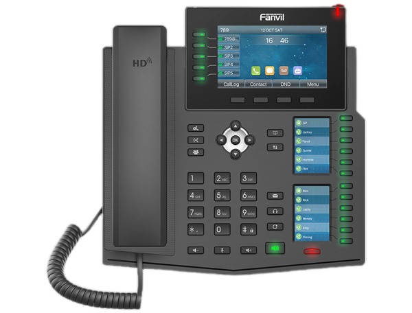 Teléfono IP 20 Líneas Sip Con Pantalla A Color