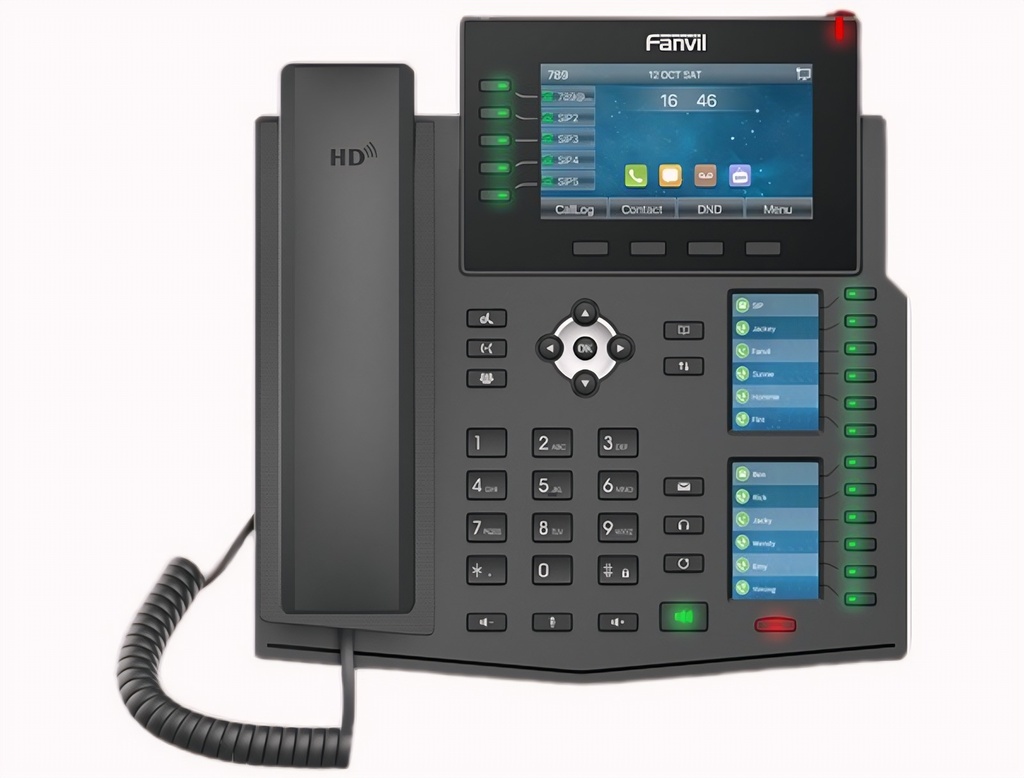 Teléfono IP 20 Líneas Sip Con Pantalla A Color