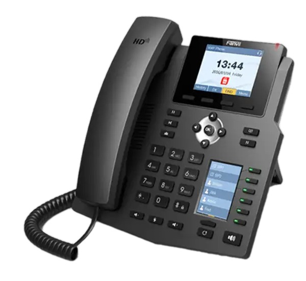 Teléfono IP 2 Hilos Pantalla LCD Dual SIM