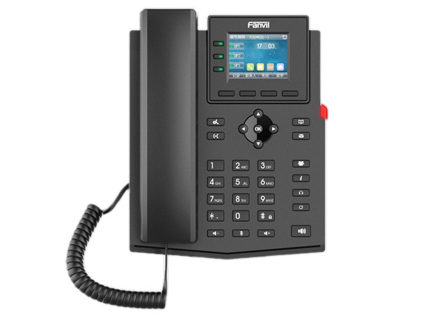 Teléfono IP 4 Líneas Sip Pantalla LCD Conexión 2 Hilos