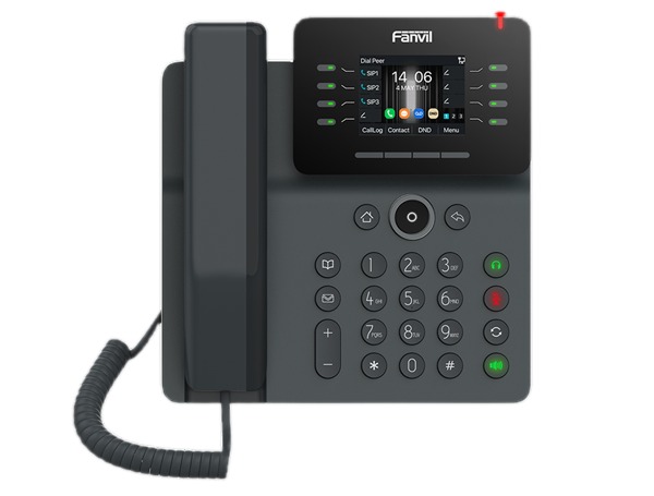 Teléfono IP 6 Líneas Sip Pantalla LCD