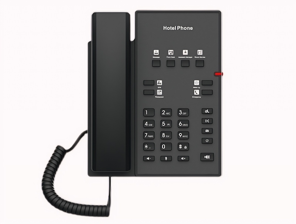 Teléfono IP Hotel Con Pantalla LCD