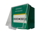 PULSADOR DE EMERGENCIA COLOR VERDE