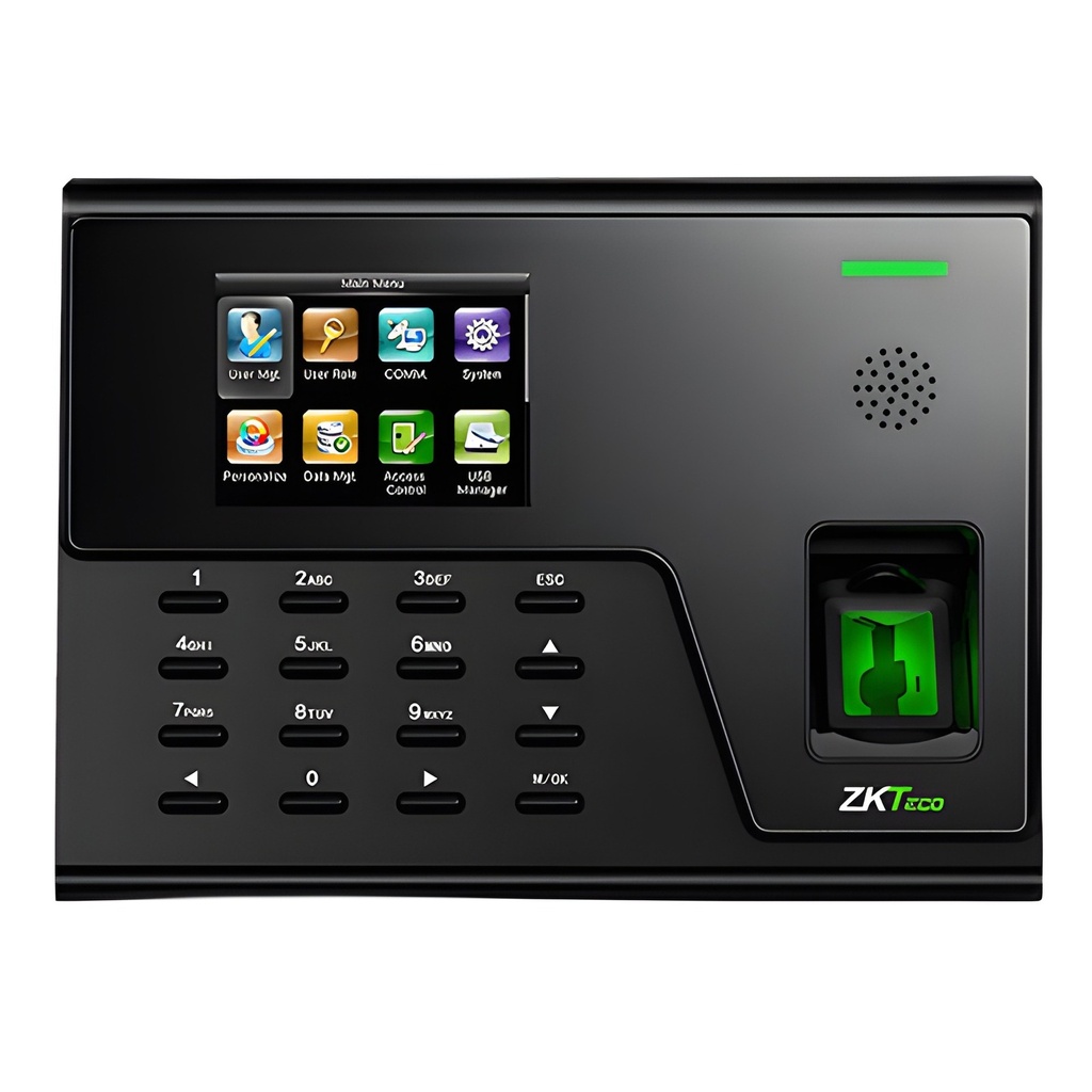 Control De Acceso Biométrico Lector De Huella 3000 2.8" Pantalla Color