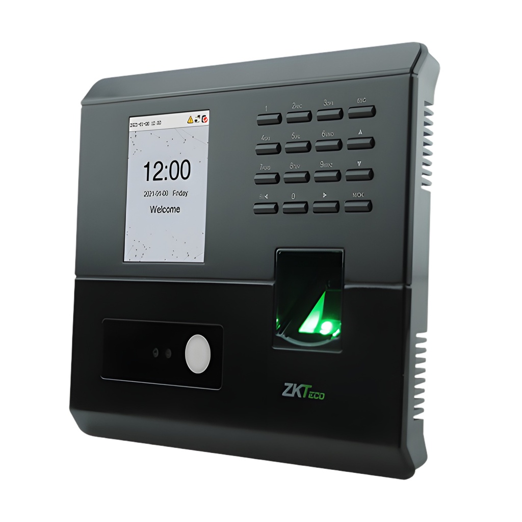 Control De Acceso Biométrico Reconocimiento Facial Visible Light 100 Usuarios TCP/IP