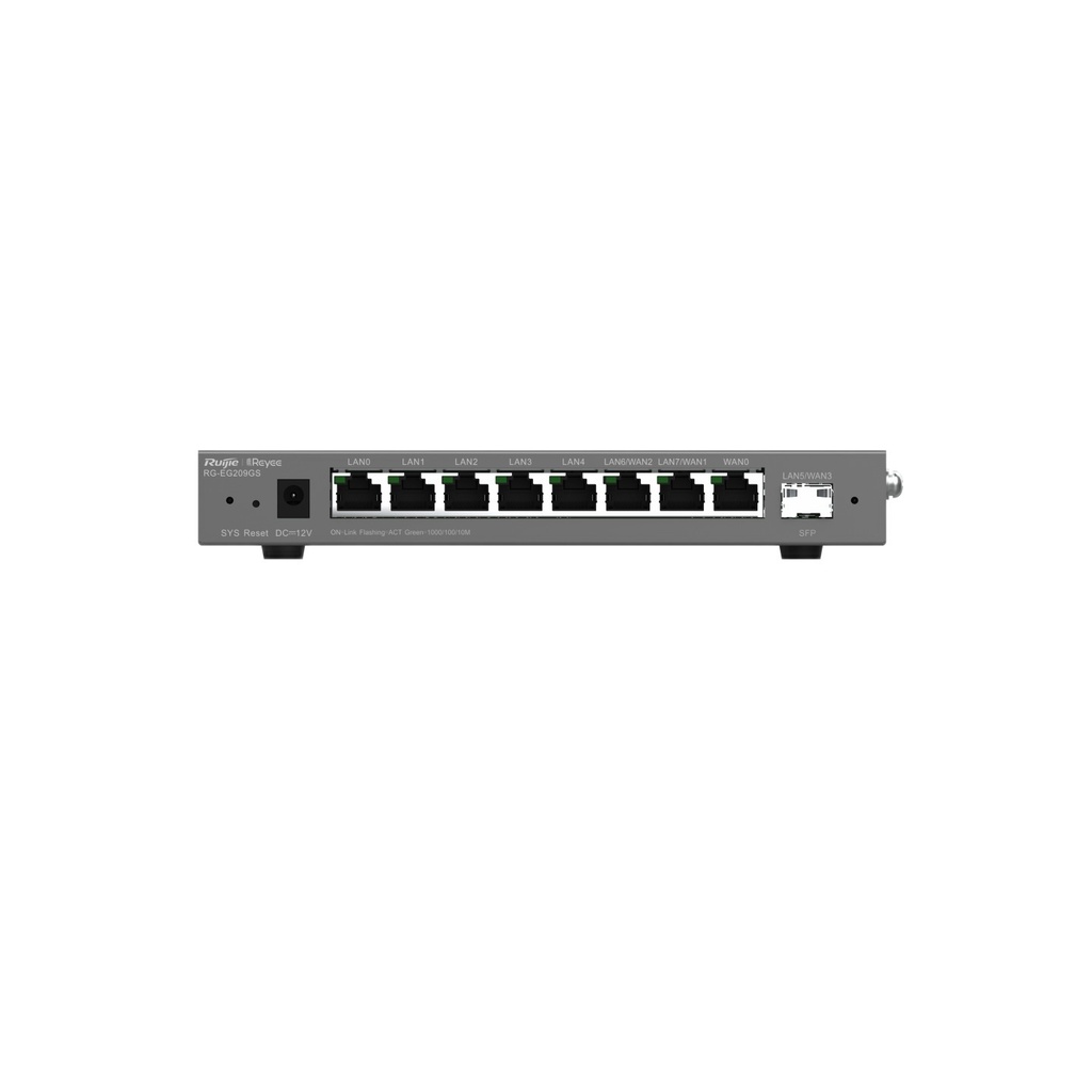 Router WiFi 600mbps 9 Puertos LAN Gigabit 1 WAN