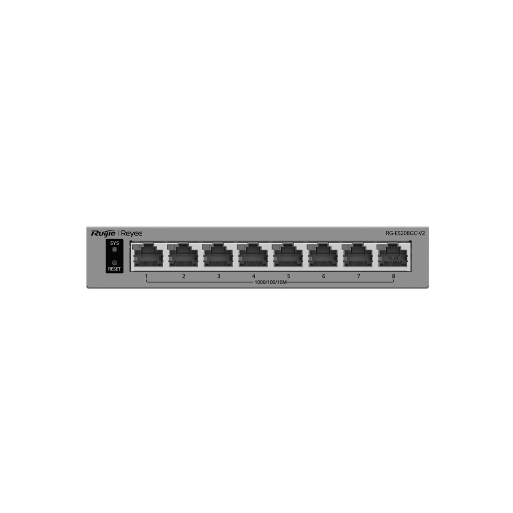 Switch No Administrable 8 Puertos Gigabit Non-PoE