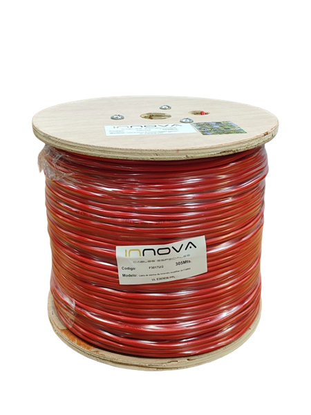 Cable Incendio Multifilar Cobre Awg17 2x1mm2 305m