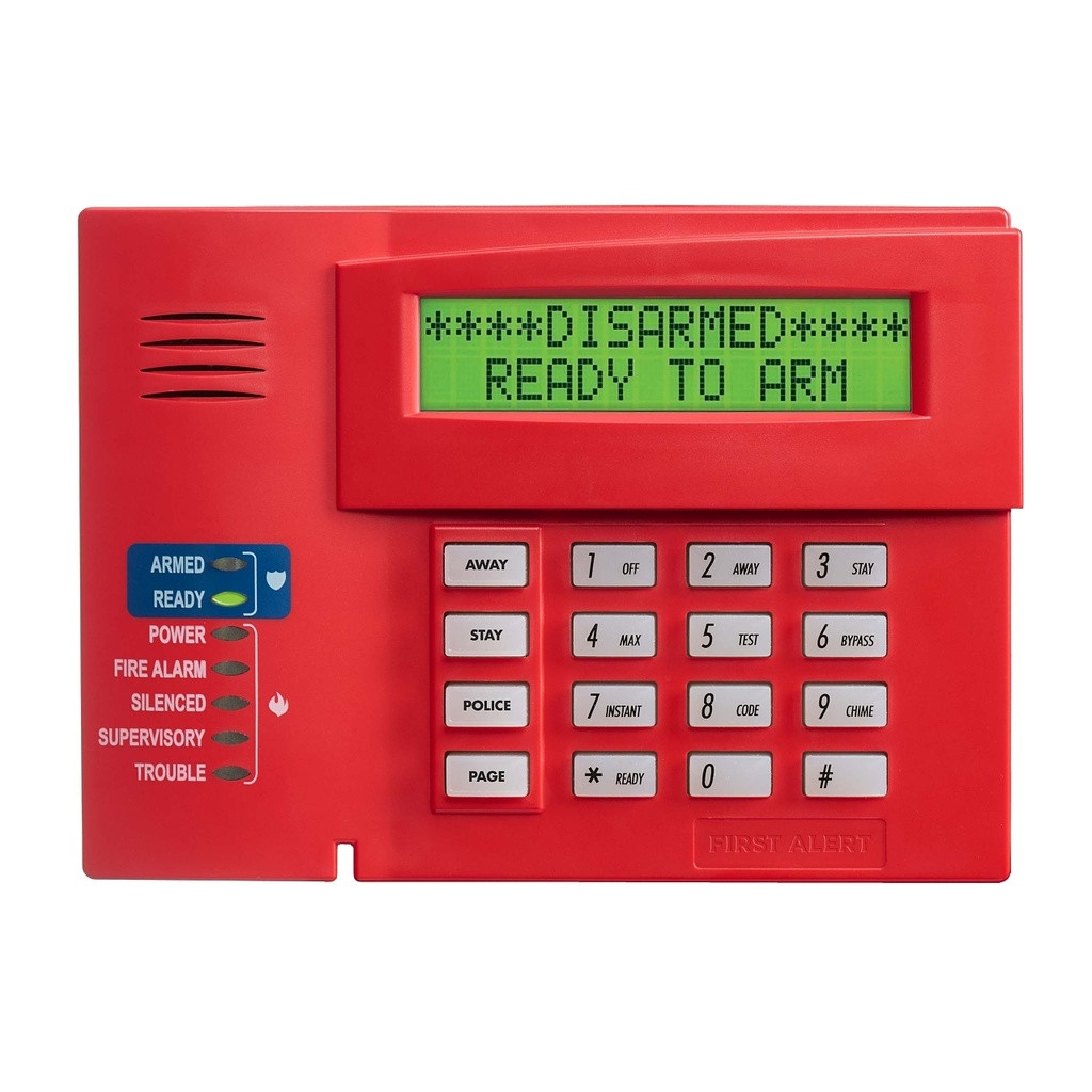 Teclado De Alarma Cableado Alfanumérico