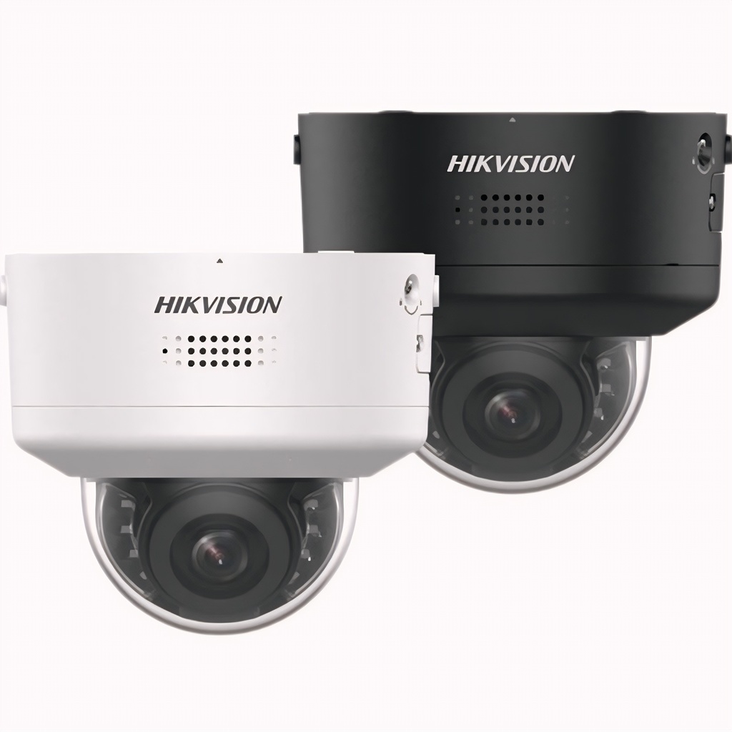 Cámara Domo Varifocal IP 4MP Exterior 6mm Luz Híbrida 5m Audio Bidireccional Alarma I/O WizSense