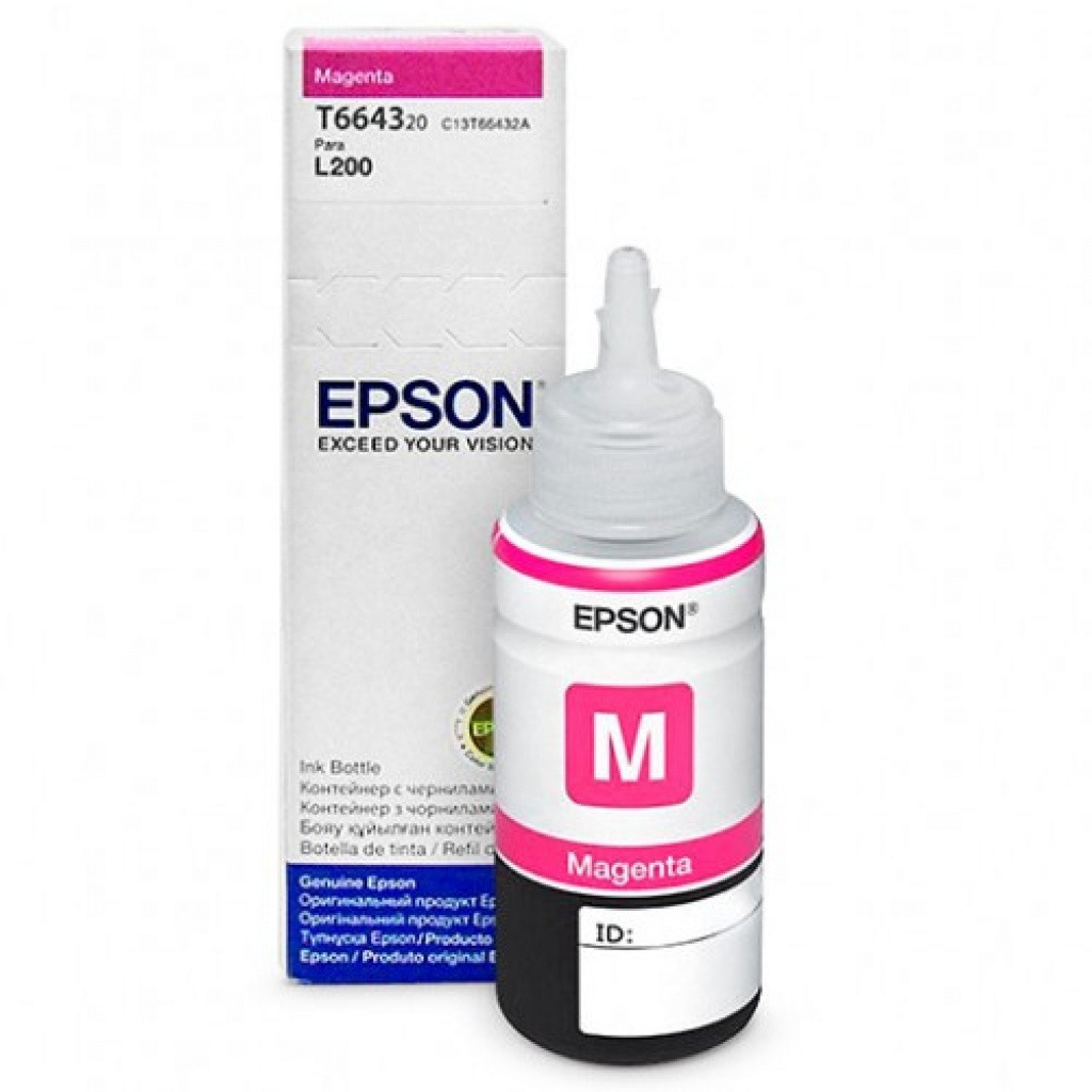 Botella De Tinta Epson T40w Magenta 50ml