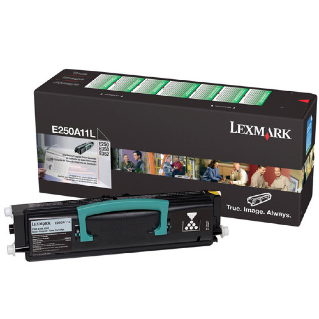 Tóner Original Lexmark E250/350/352 Negro 3500 Copias