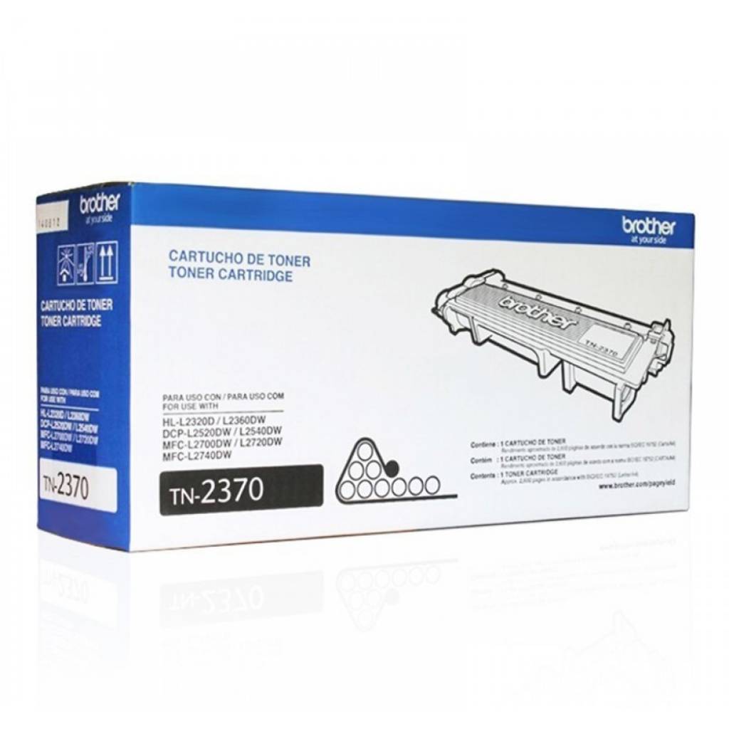 Tóner Original Tn-2370 Negro 2600 Copias