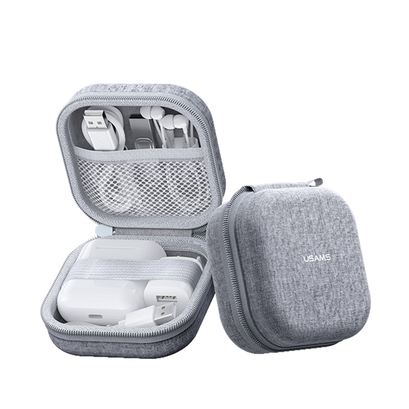 Porta Auriculares 95*95*50 mm Zb351 Gris