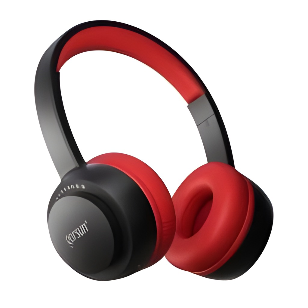 Auricular In-Ear Bluetooth 85dB Negro/Rojo