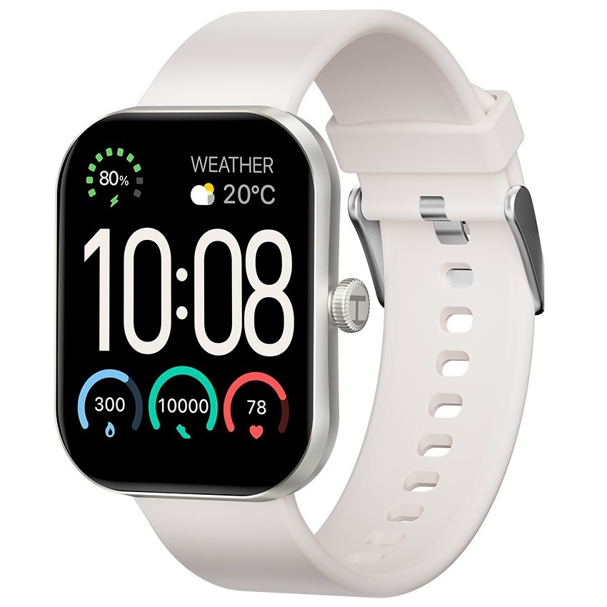 Smartwatch Pantalla: 2.01" Tft HD Funciones: Con Asistente De Voz Integrado Y Resistencia Al Agua IP68