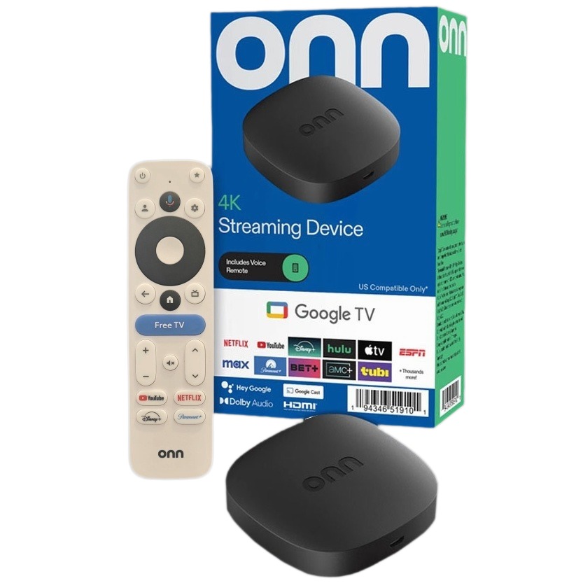 Dispositivo De Streaming TV 4K UHD Con Control Remoto Por Voz