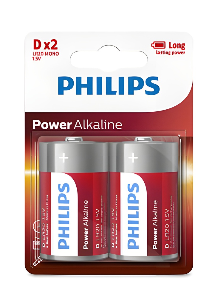 Pilas Alcalinas D 1.5V