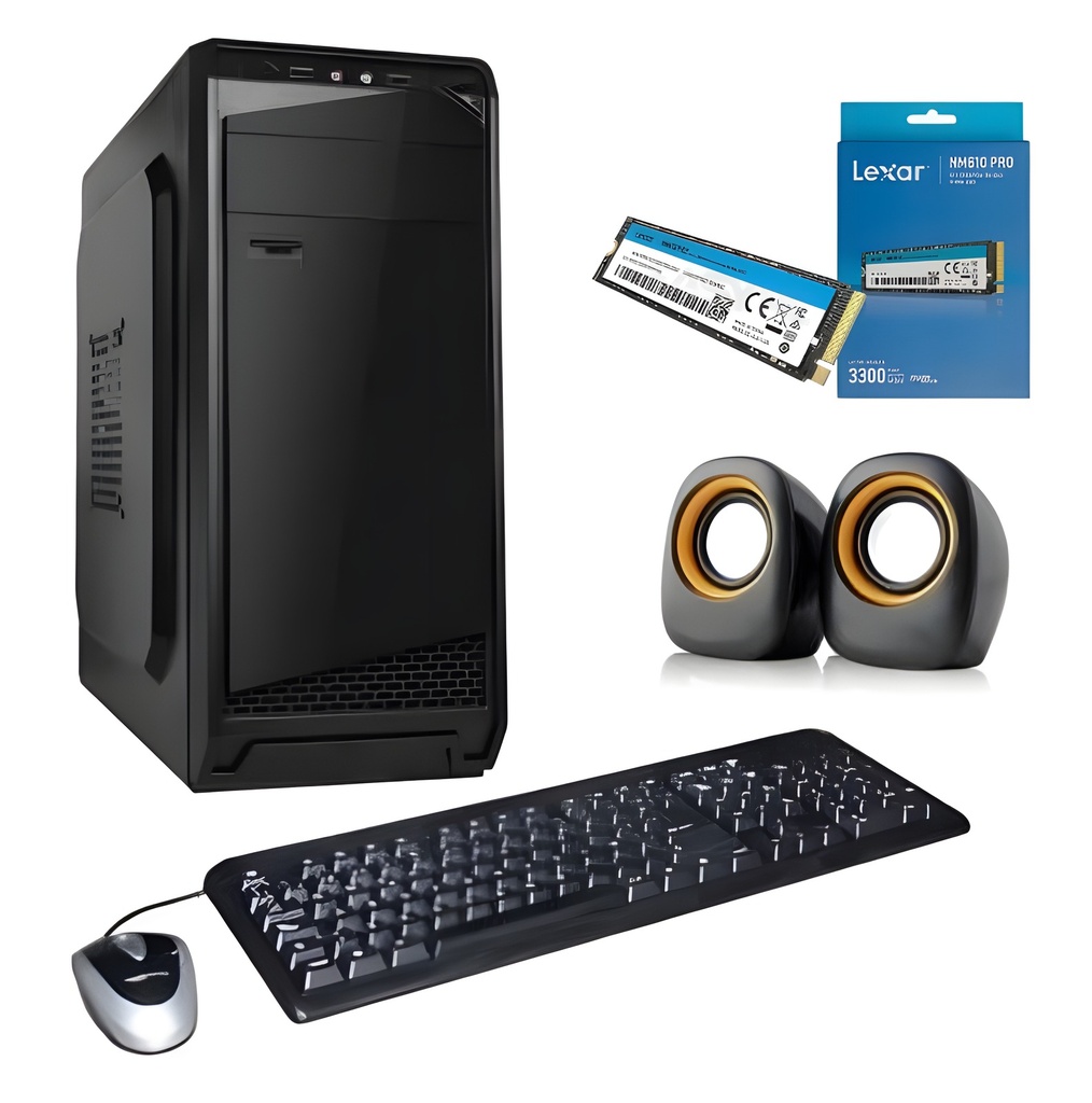 PC De Escritorio Amd Ryzen 7 8GB Ddr4 / 500GB NVME SSD