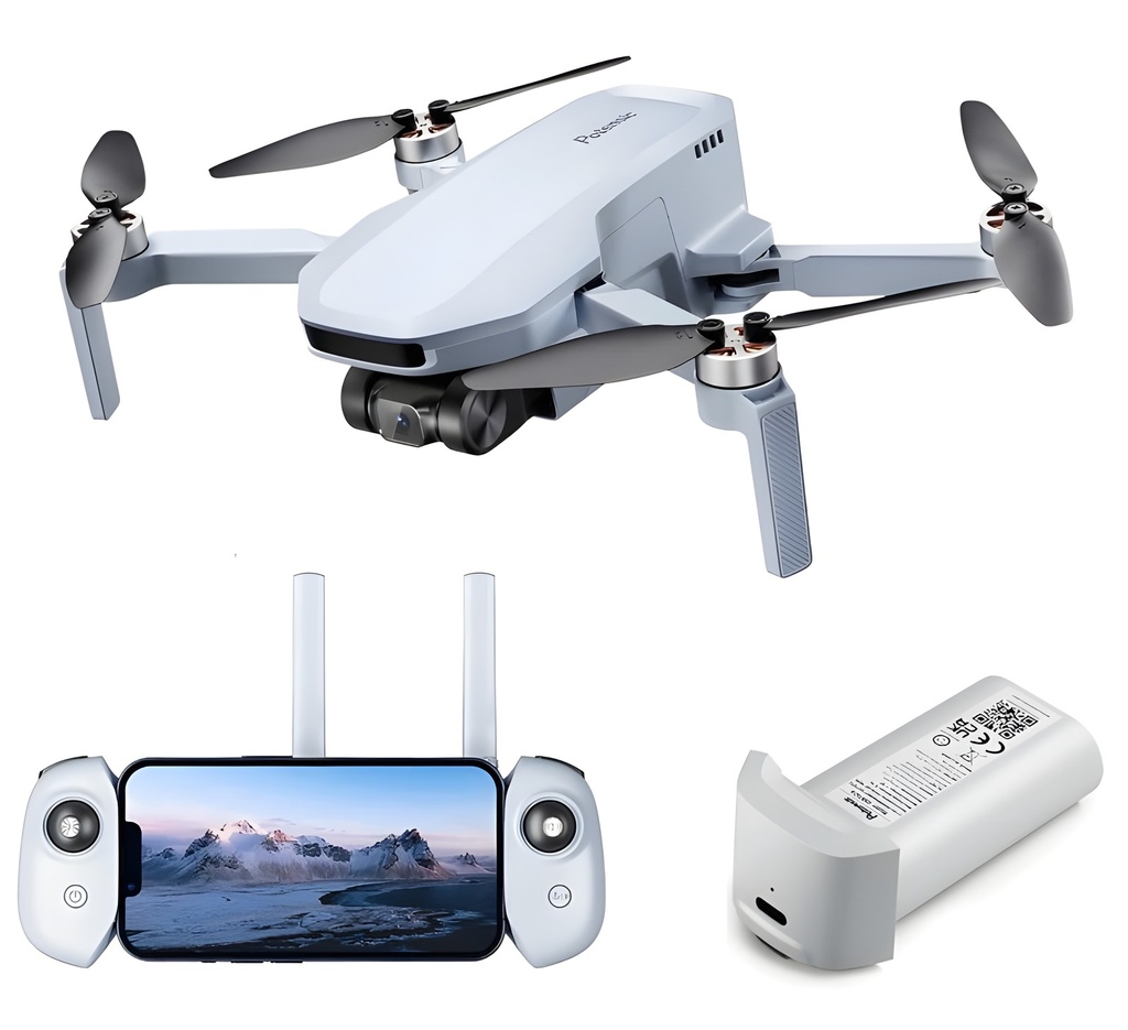 Dron 4K Con Batería Inteligente Extra