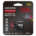 Tarjeta microSD 128GB Class 30 V30 A2